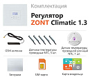 ZONT Climatic 1.3 Погодозависимый автоматический GSM / Wi-Fi регулятор (1 ГВС + 3 прямых/смесительных) с доставкой в Белгород